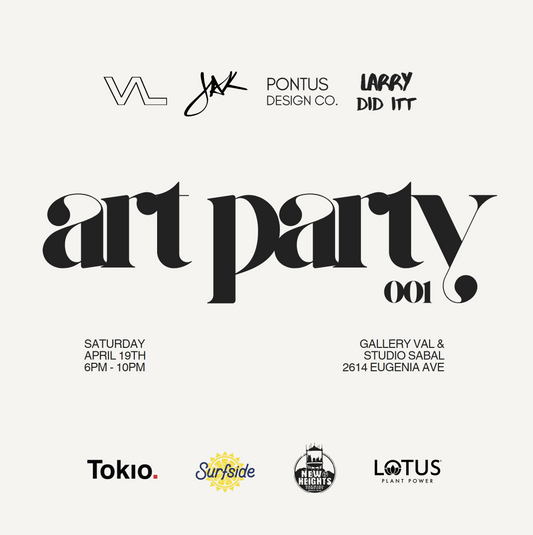 GALLERY VAL Launches with Art Party 001